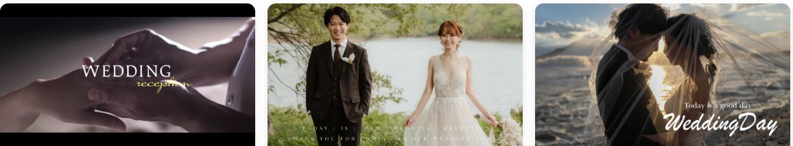 WEDDING WISHのムービー