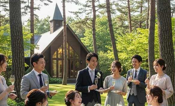 軽井沢リゾ婚のゲスト