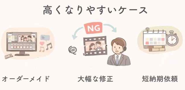 高くなりやすいケース